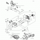 Ninja 300 ABS SE (EX300-BFS) Воздухозаборник