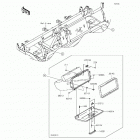 Mule 4010 4x4 (KAF620-MGF) Передний ящик