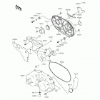 Mule 4000 (KAF620-PFF) Крышка вариатора