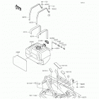 Teryx4 (KRT800-FGF) Топливный бак