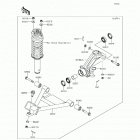 Mule 4000 (KAF620-PFF) Передняя подвеска