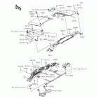 Teryx (KRF800-FGF) Переднее крыло(ья)