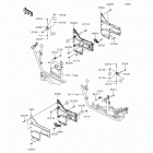Teryx (KRF800-FGF) Бардачек