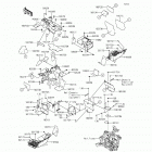 Teryx4 (KRT800-FGF) Детали рамы (зад.)