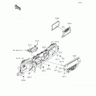 Teryx (KRF800-FGF) Передний ящик