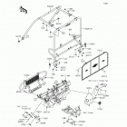 Mule 4010 4x4 (KAF620-MGF) Guards  /  cab frame