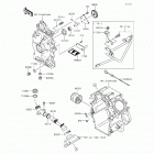 Mule 4000 (KAF620-PFF) Масляный насос  /  масляный фильтр