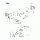 Mule 4000 (KAF620-PFF) Crankshaft  /  piston(s)