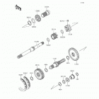 Mule 4000 (KAF620-PFF) Трансмиссия