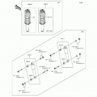 Mule 4000 (KAF620-PFF) Амортизатор