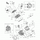 Teryx4 (KRT800-FGF) Головка цилиндра