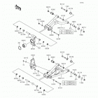 Teryx4 LE (KRT800-GGF) Задняя подвеска