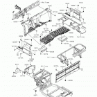 Mule PRO-FX (KAF820-EGF) Детали рамы (фронт)