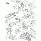 Mule PRO-FX (KAF820-EGF) Детали рамы (зад.)