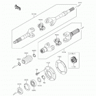 Mule 4000 (KAF620-PFF) Карданный вал