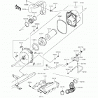 Mule PRO-FX (KAF820-EGF) Воздухозаборник