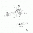 Mule PRO-FX (KAF820-EGF) Водяной насос