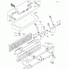 Mule 4000 (KAF620-PFF) Сидение