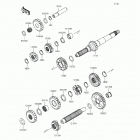Teryx4 (KRT800-FGF) Трансмиссия