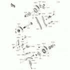 Teryx4 LE (KRT800-GGF) Распредвал(ы)  /  натяжитель