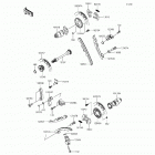 Teryx4 (KRT800-FGF) Распредвал(ы)  /  натяжитель