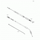 Teryx LE (KRF800-CFF) Тросы управления