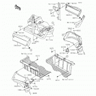 Teryx LE (KRF800-CFF) Заднее крыло