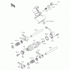 Teryx4 LE (KRT800-CFF) Шестерни   /  вилки переключения