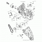 Teryx4 LE (KRT800-CFF) Масляный насос  /  масляный фильтр
