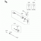 Mule 600 (KAF400-BFF) Замок зажигания