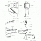 Teryx4 LE (KRT800-CFF) Decals(orange)(green)