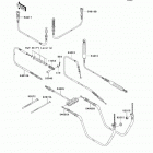 Mule 600 (KAF400-BFF) Тросы управления