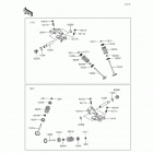 Teryx4 LE (KRT800-CFF) Клапана
