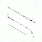 Teryx4 LE (KRT800-CFF) Тросы управления