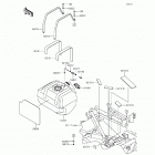 Teryx4 LE (KRT800-CFF) Топливный бак