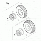 Teryx Camo (KRF800-DFF) Wheels  /  tires
