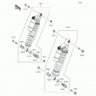 Teryx Camo (KRF800-DFF) Амортизатор