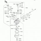 Mule 600 (KAF400-BFF) Карбюратор