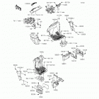 Teryx LE (KRF800-CFF) Детали рамы (фронт)