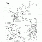 Teryx Camo (KRF800-DFF) Передняя подвеска