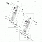 Teryx4 (KRT800-BFF) Амортизатор