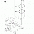 Mule 610 4x4 (KAF400-AFF) Optional parts(frame)