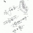 Mule 600 (KAF400-BFF) Трансмиссия