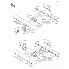 Teryx Camo (KRF800-DFF) Задняя подвеска