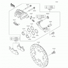 Teryx LE (KRF800-CFF) Передний тормоз