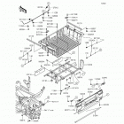 Teryx LE (KRF800-CFF) Багажник-кузов