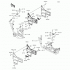 Teryx LE (KRF800-CFF) Бардачек