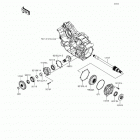 Teryx4 LE (KRT800-CFF) Передняя коническая зубчатая передача