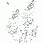 Teryx LE (KRF800-CFF) Сидение
