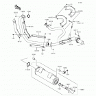 Teryx LE (KRF800-CFF) Глушитель